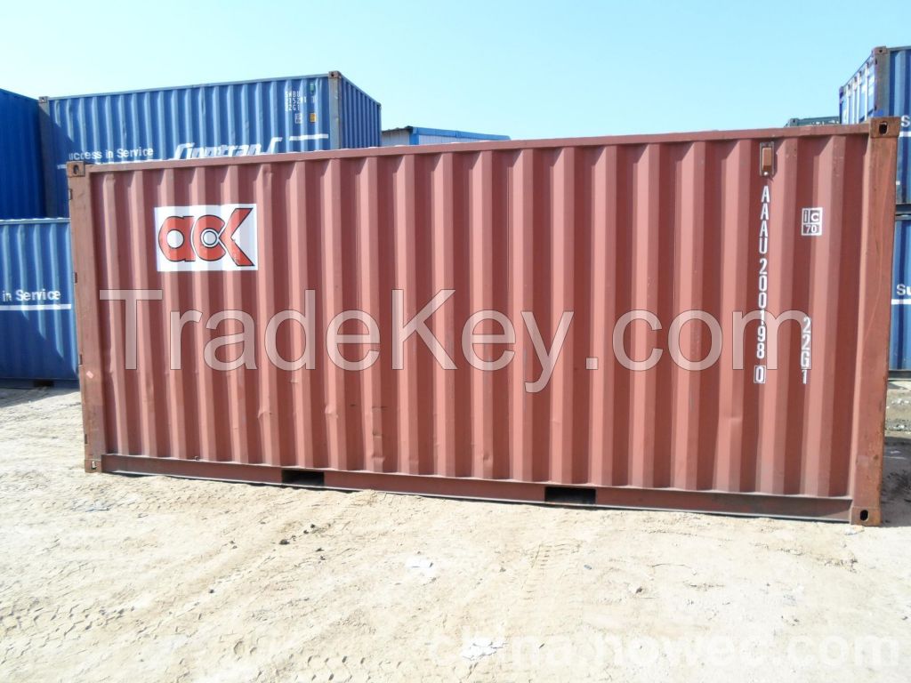 Used 20ft dry cargo storage containers/shipping containers for sale
