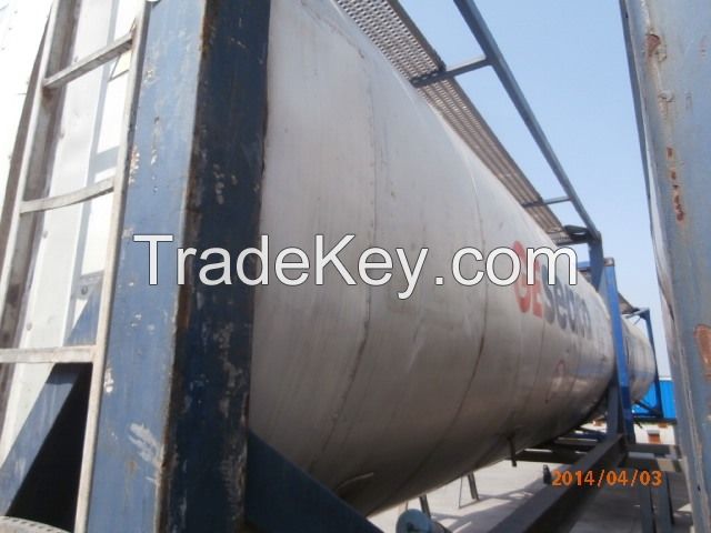 Used 20ft ISO tank containers for chemical product transport
