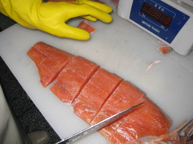 Frozen Chum/Pink Salmon Fillet/Portion