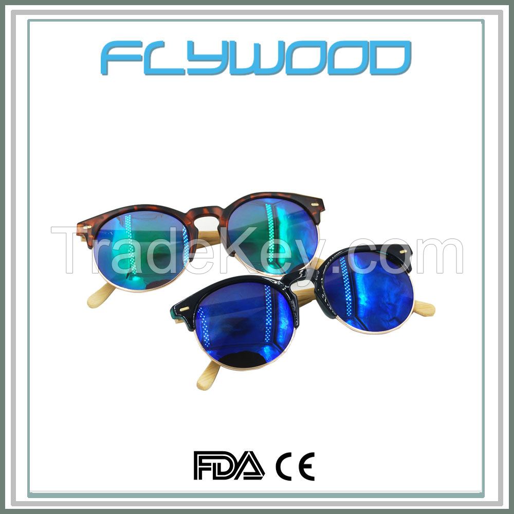 Cheap Wholesale China handmade nature Sunglasses 2015 Custom Logo 2016 wood sun glasses wood case