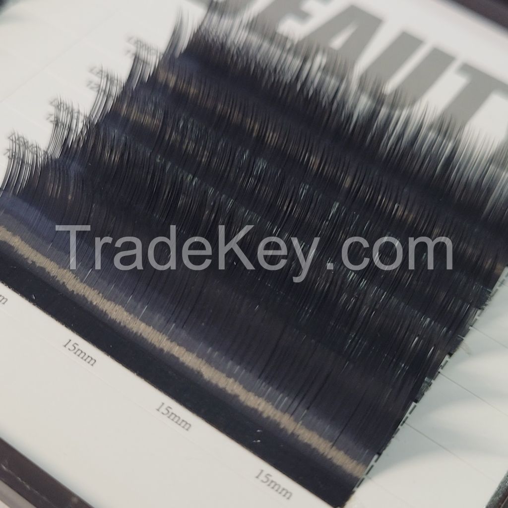High-quality single-root multi-tipped cartoon-style camellia flower eyelashes specially designed for eyelash salons