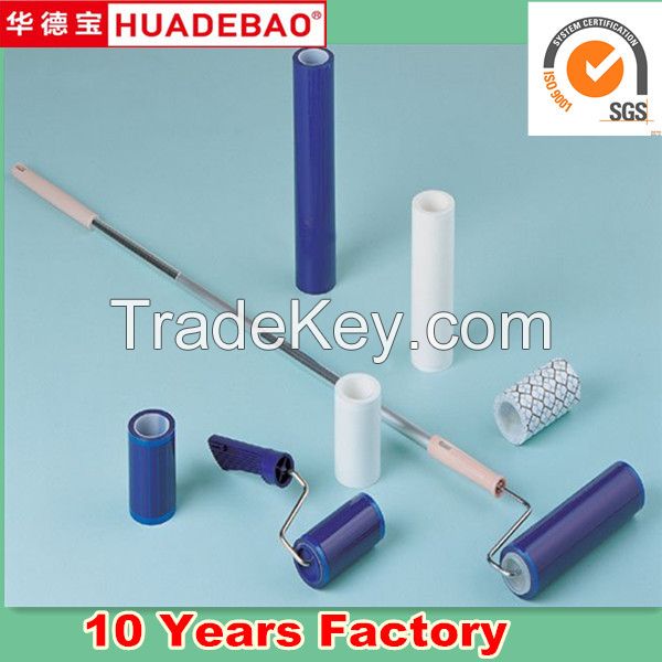 White/Blue clean room 12&quot; sticky Roller