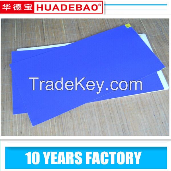 Cleanroom Sticky Mat Blue or white 18x36, 18X45, 24x36, 26x45, 36X36, 36x45,36X60inch 