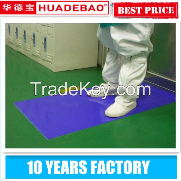 18''X45'' 30layers,White/blue Cleanroom sticky mat 