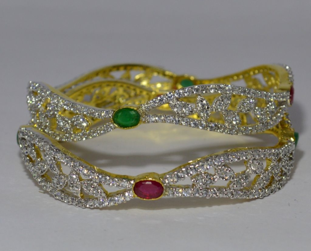 A D designer Bangles