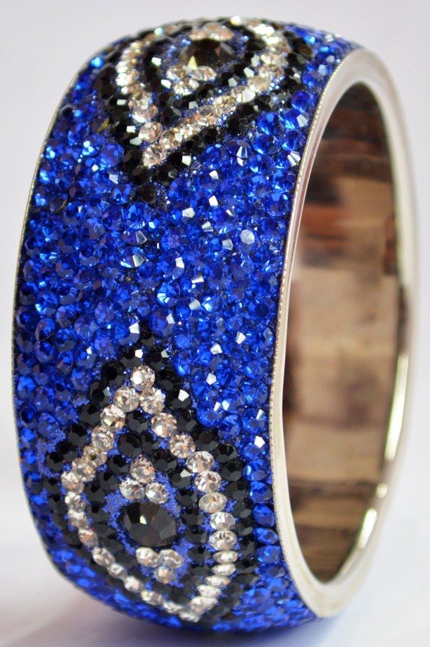 blue lac bangles