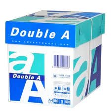 Double A manufacturer A4 100 sheets copy paper 80gsm