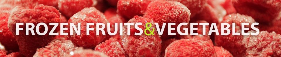 frozen fruits: cherries, plums, raspberries, blueberries, strawberries, strawberries and other