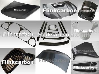 Carbon fiber car parts