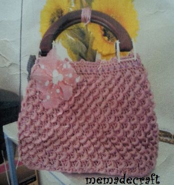 Fashion crochet bag