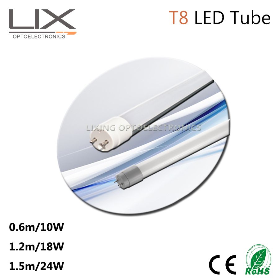 T8 LED Tube 0.6M/1.2M/1.5M 2835 SMD,Warm White/Cool White