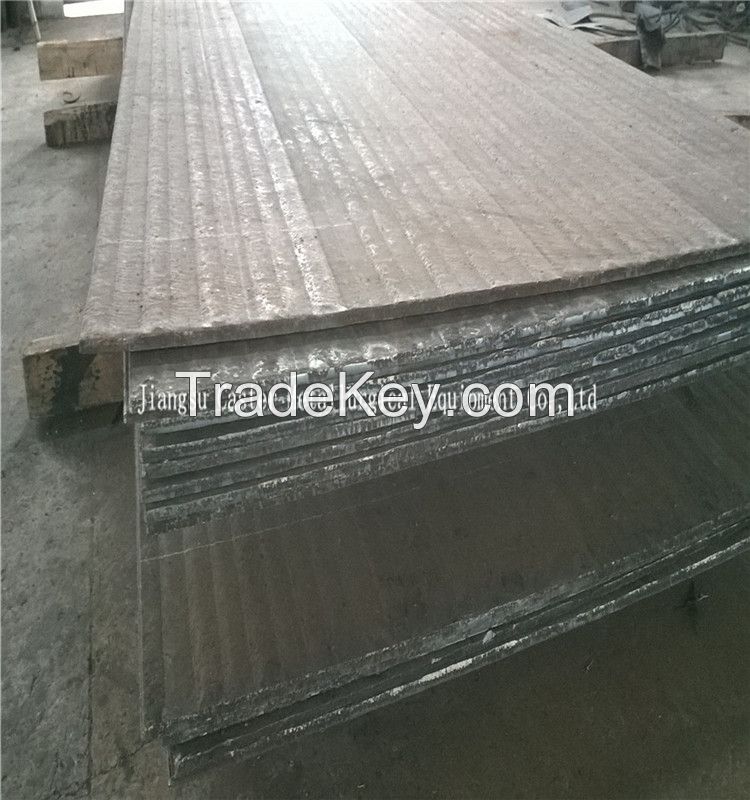 Direct factory supply chromium carbide overlay(CCO) plate