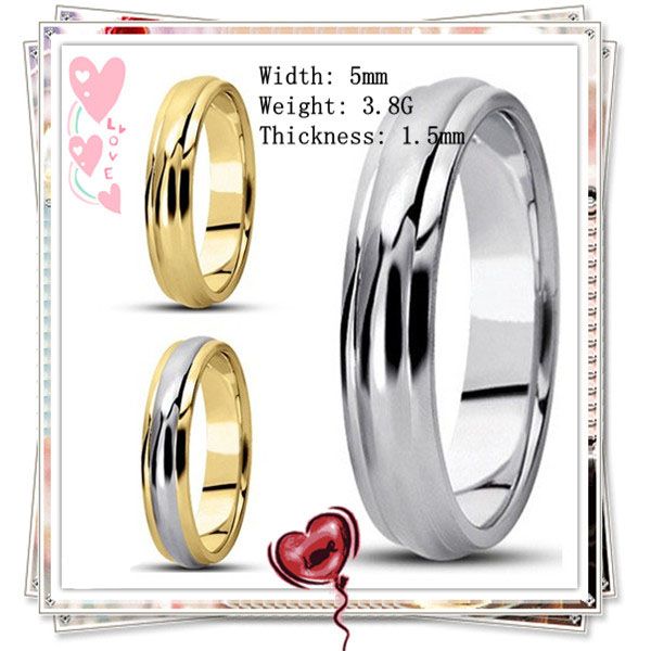 wedding ring high quality 925 silver band