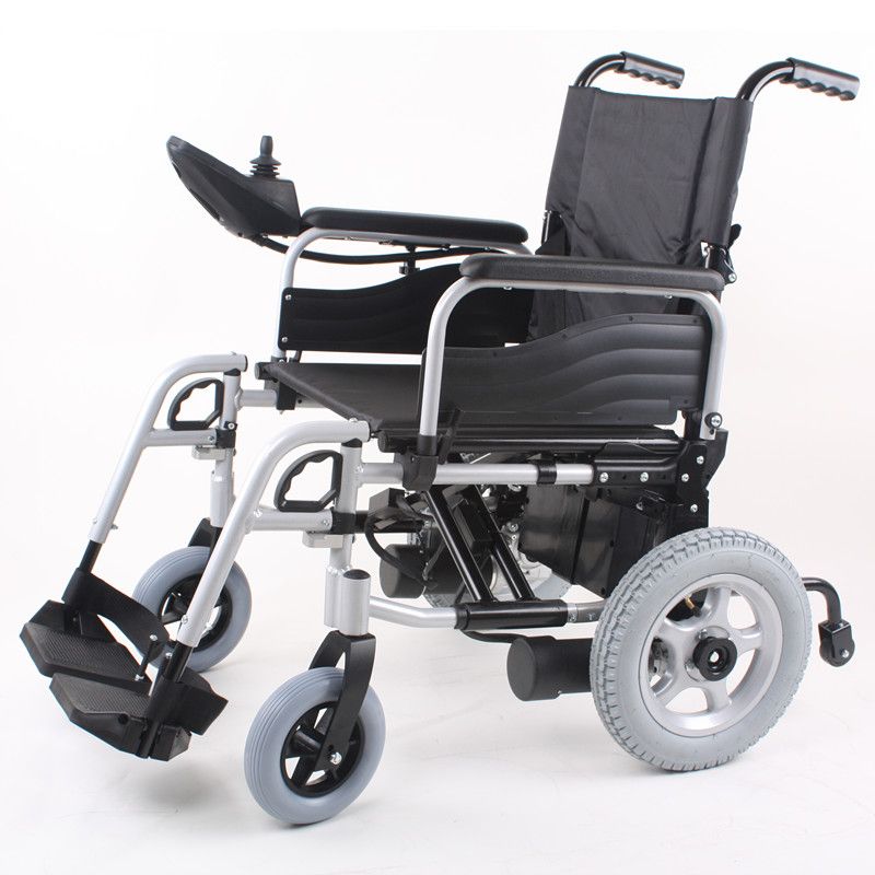  Portable folding wheelchairBZ-6201,with electromagenatic brake ,portable ,comfortable