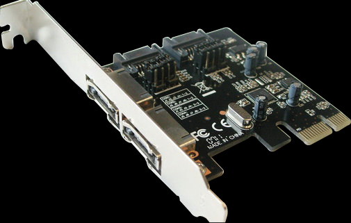 2 eSATA SATA 3.0 to PCI-E PCI Express Card Adapter Converter 6.0Gbps ASM1061