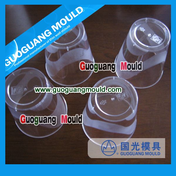 plastic cup thin wall injection mould