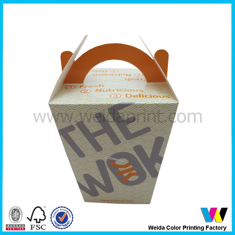 Fast Food Box with Custom Logo