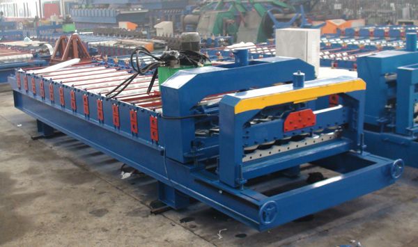 glazed tile roof roll forming machine in China