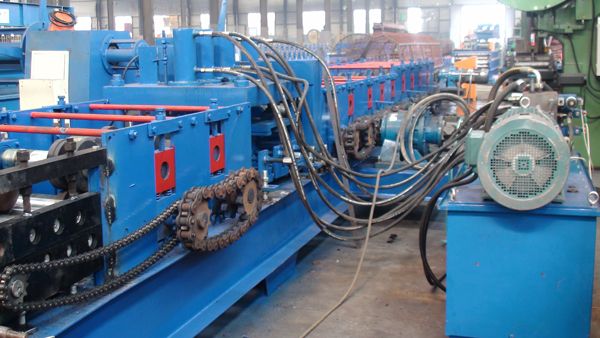 C80-300 shaped purlin roll forming machine  