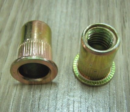 Blind Rivet Nut M8 Flat Head Knurled 