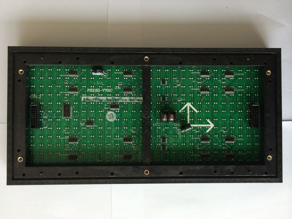 P10 Outdoor Red LED Module