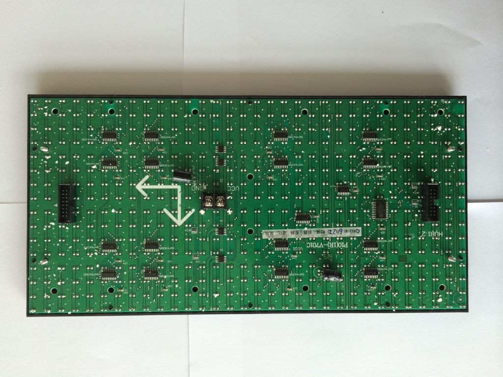 P10 Semi-Outdoor Red LED Module