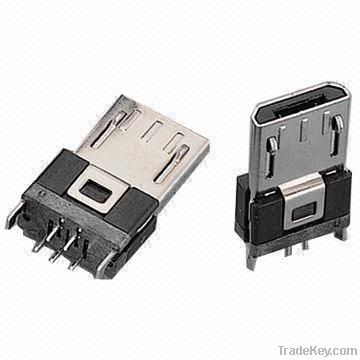 Micro USB Connector Female 5pin B-type SMT/SMD