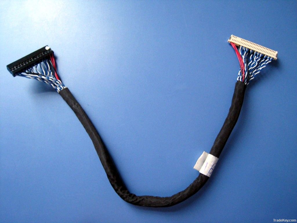 lvds cable, FX30 to Dupont 2.0, any length, used for TV/LCD TV