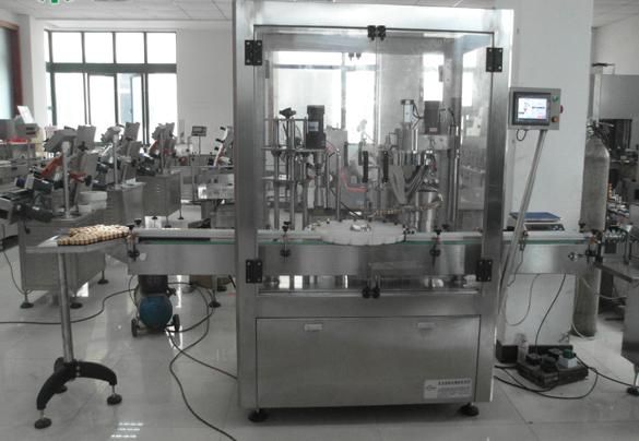 SXG-F Fully Automatic Powder Filling Capping Machine