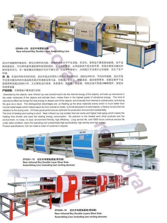 New Infrared Ray Assembling Line Conveyor (Slipper conveyor)