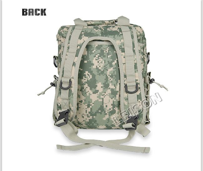 Molle System Tactical Laptop Backpack With 1000D High Strength Waterproof Cordura or Nylon