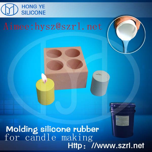 RTV-2 silicone rubber for making plaster and candle molds