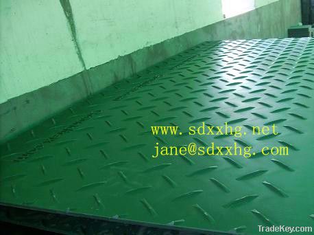 high impact resistant HDPE road ground protection mats