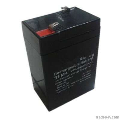 Rechargeable lead acid battery