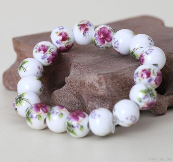 Ceramic Beaded Bracelet