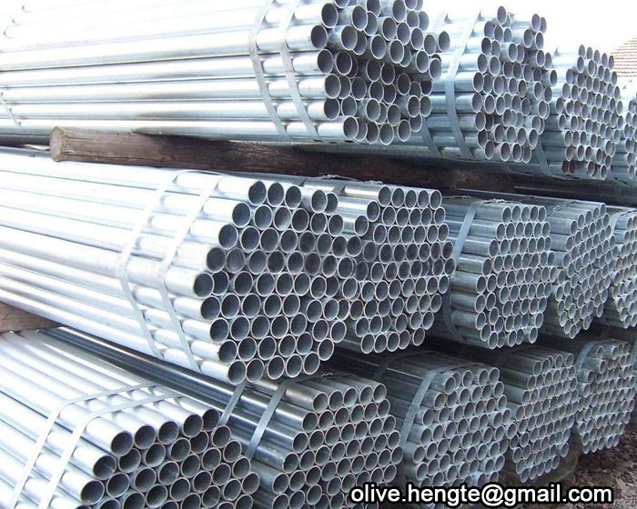 Q195/Q235/Q345 Carbon/Welded/ERW Black Welded Steel Pipe 