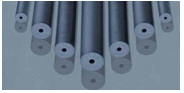 Solid tungsten carbide pipes