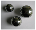 Solid cemented carbide balls