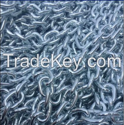 DIN766 galvanized link chain 