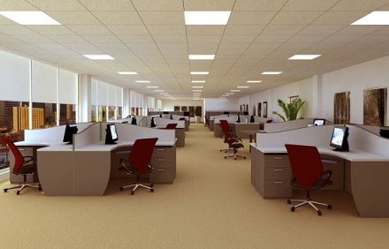 Aluminum Composite Panels  in office partitions