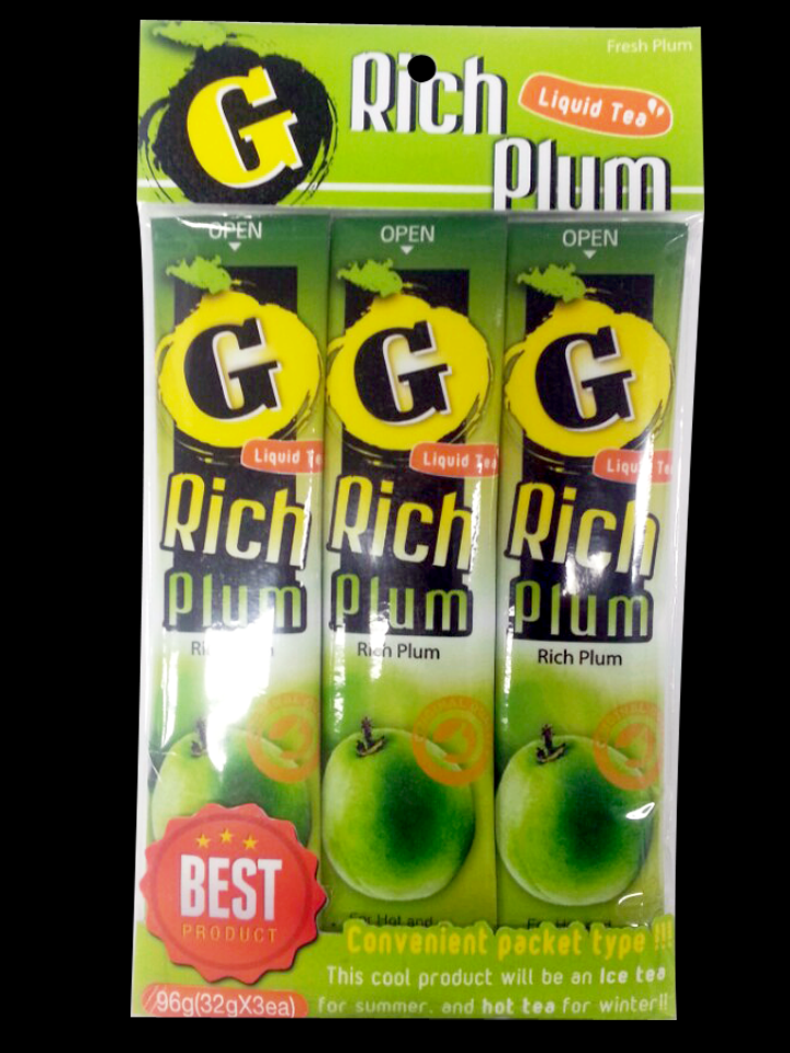 (NEW) Gold Plum Liquid Tea (3 Packets)