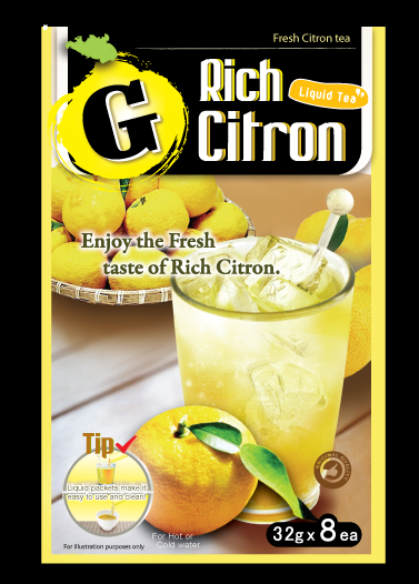 (NEW) Gold Citron Liquid Tea (8 Packets)