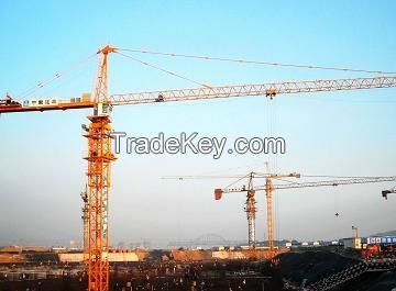 Steel Topkit Tower Crane For Large Goods Yard / Bridges 200m , Q345B ,