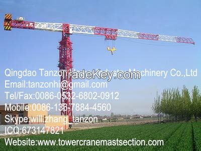 TCP6015-8 (QTZ125P) Flat Top Tower Crane