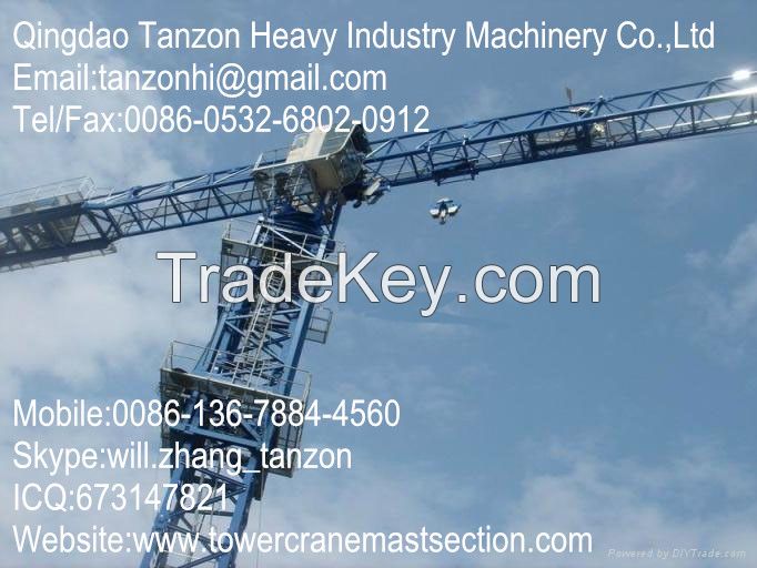 TCP7013-12(QTZ160P) China Building Tower Crane Manufacturer/ 200m Topl