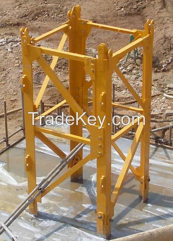 Interchangeable Tower Crane Mast Section F0/23C L46A1 1600mm X 1600mm X 3000mm