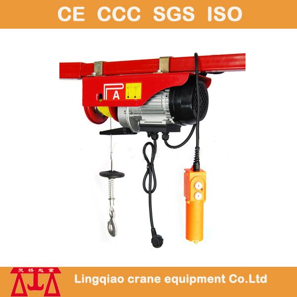 Pa mini electric wire rope hoist 