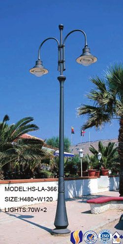 Outdoor street cheap antique cast iron lighting pole & lamp post
