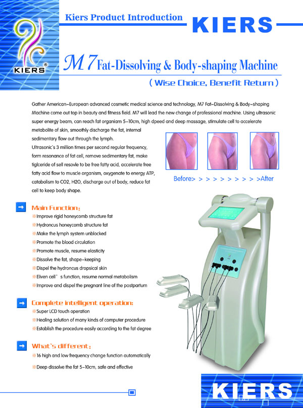 M7 Fat-Dissolving & Body-shaping Machine