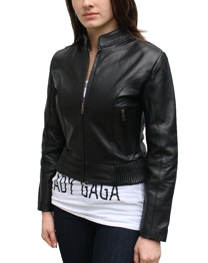 Ladies Leather Jackets of Sheep Leather